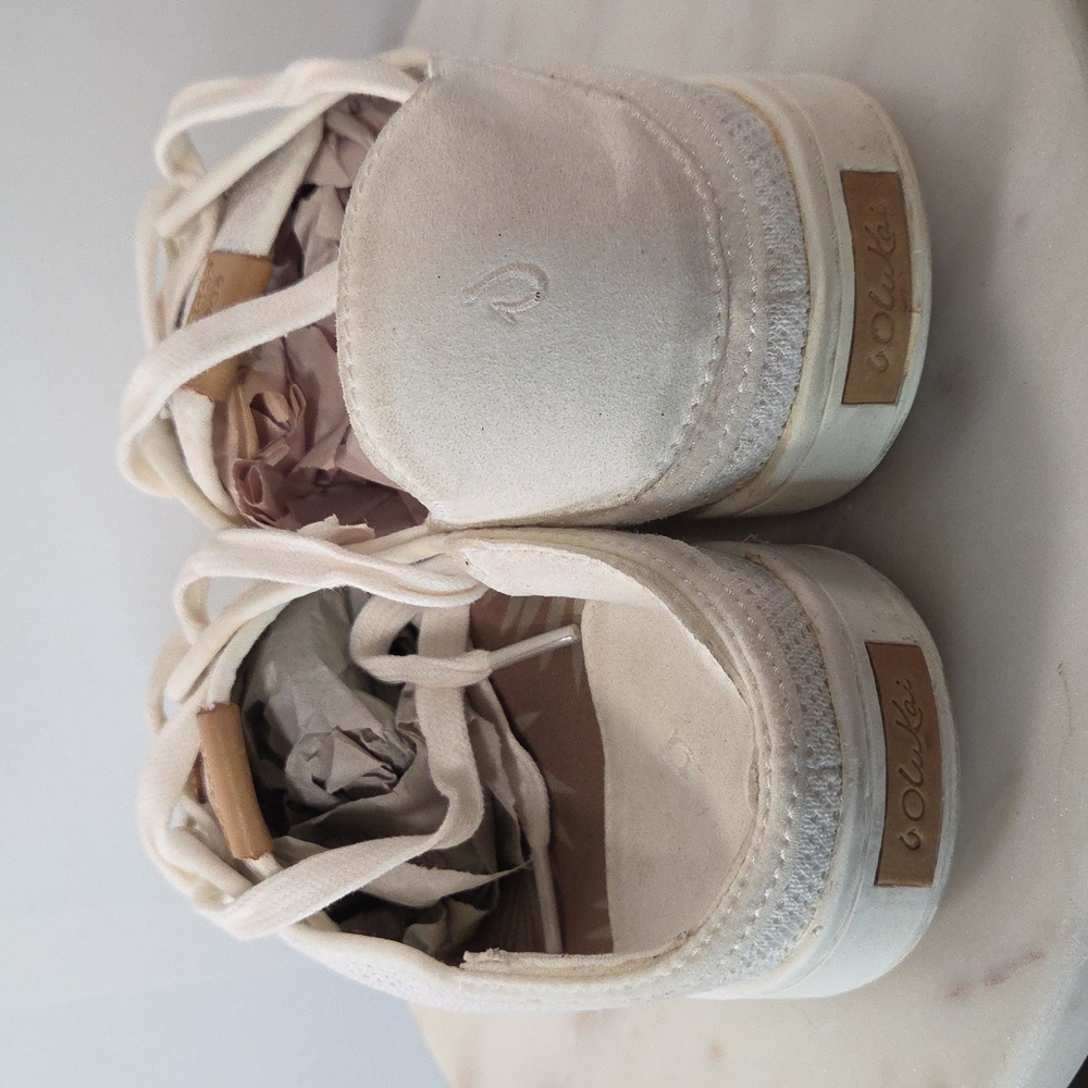 OluKai White Mesh Shoes Size 9.5 - Picture 4 of 7